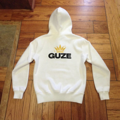SRIVWEAR™ "GUZE" Бяло худи