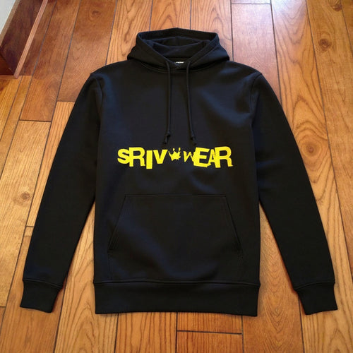 SRIVWEAR "СТАВАЙ И СЕ МАХАЙ" Черно худи