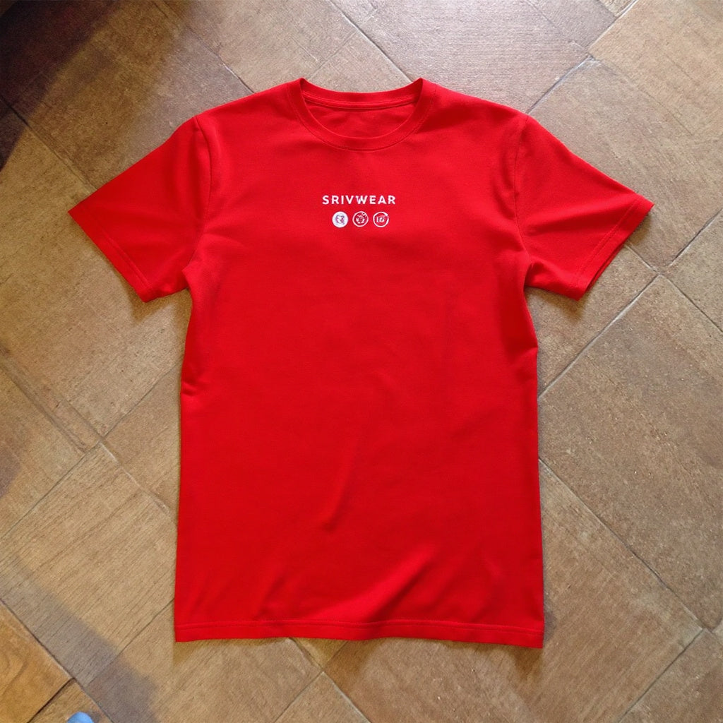 SRIVWEAR™ "АЗ СЪМ ПРOБЛЕМА" Червена тениска