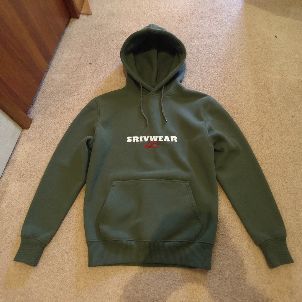 SRIVWEAR™ "CLUB 666" Олив худи