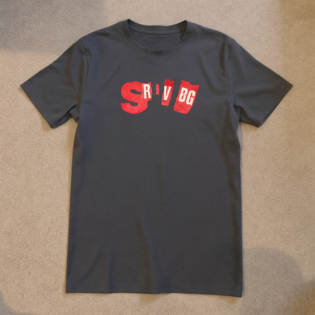 SRIVWEAR™ "ЛУДАК" Сива тениска