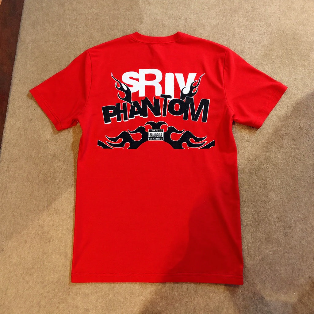 SRIVWEAR™ "PHANTOM" Червена тениска