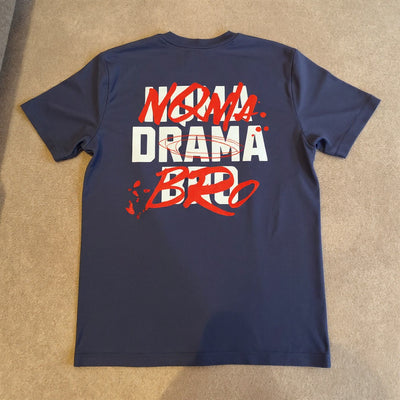 SRIVWEAR™ "НЯМА ДРАМА БРО" Сива тениска