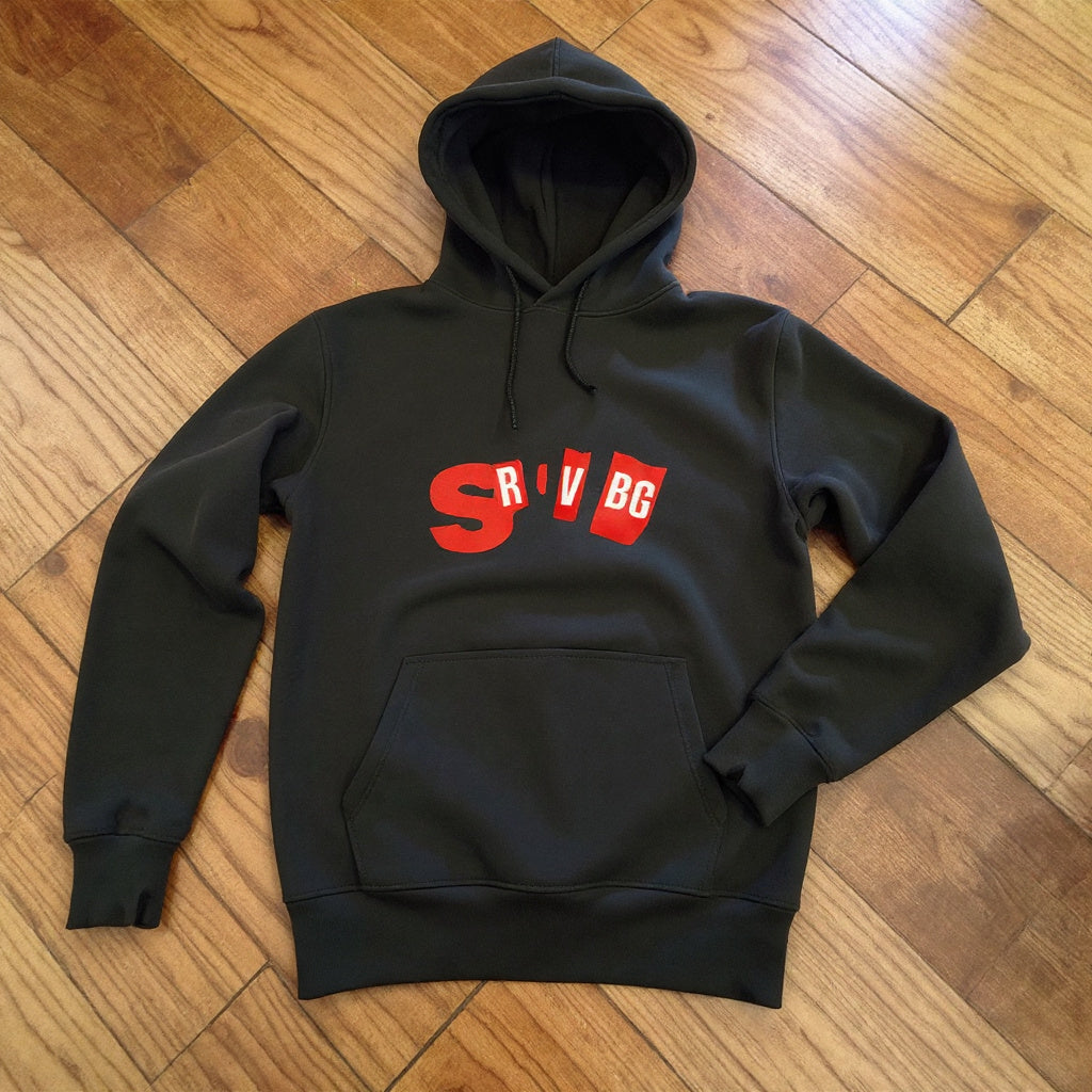 SRIVWEAR™ "ЛУДАК" Сиво худи