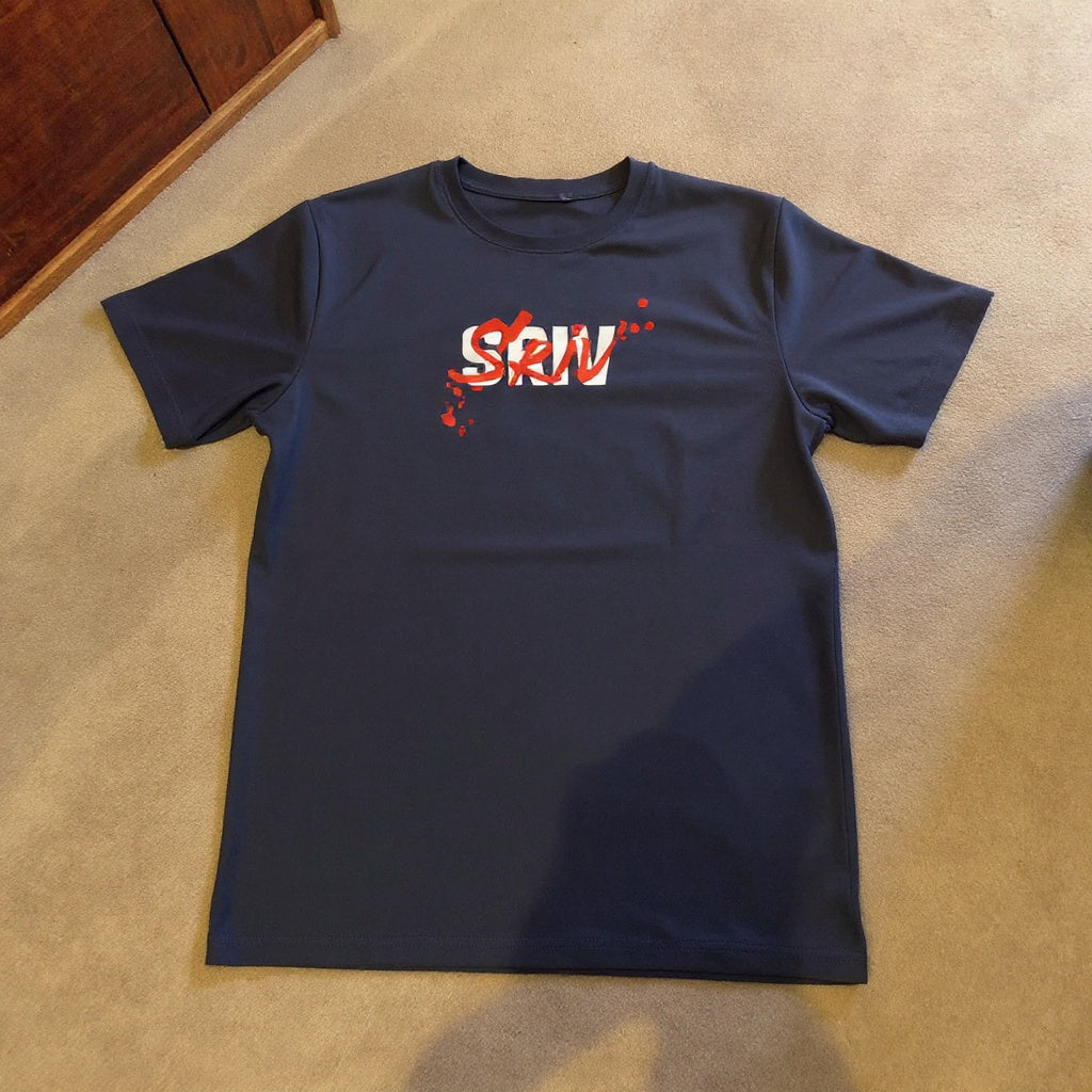 SRIVWEAR™ "НЯМА ДРАМА БРО" Сива тениска